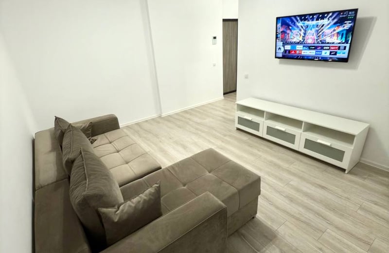 Vermietung einer modernen Wohnung mit separatem Zimmer und Balkon, Chiajna, Sektor 6, Bukarest, Rumänien